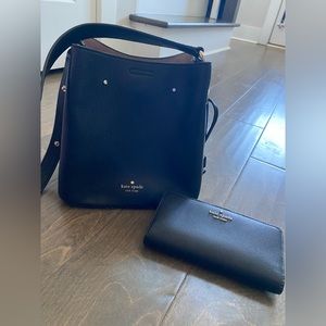Small Marti bucket bag with matching wallet